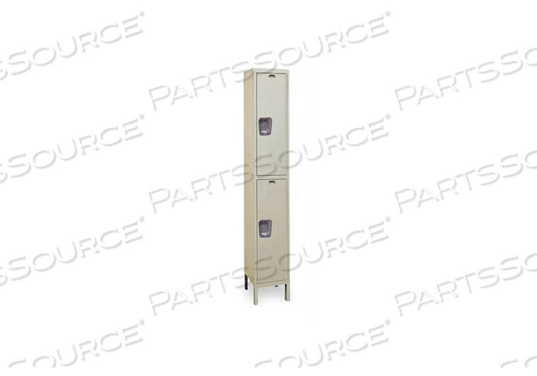 OEM#: UY1888-2A-PTWRDRB LOCKR SOLID 1 WIDE 2 TIER TAN от Hallowell