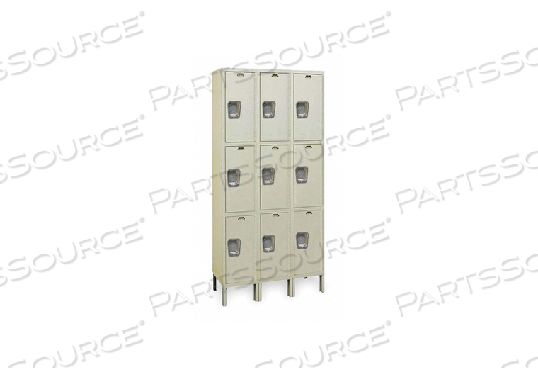 OEM#: UY3288-3A-PTWRDRB LOCKR SOLID 3 WIDE 3 TIER TAN от Hallowell