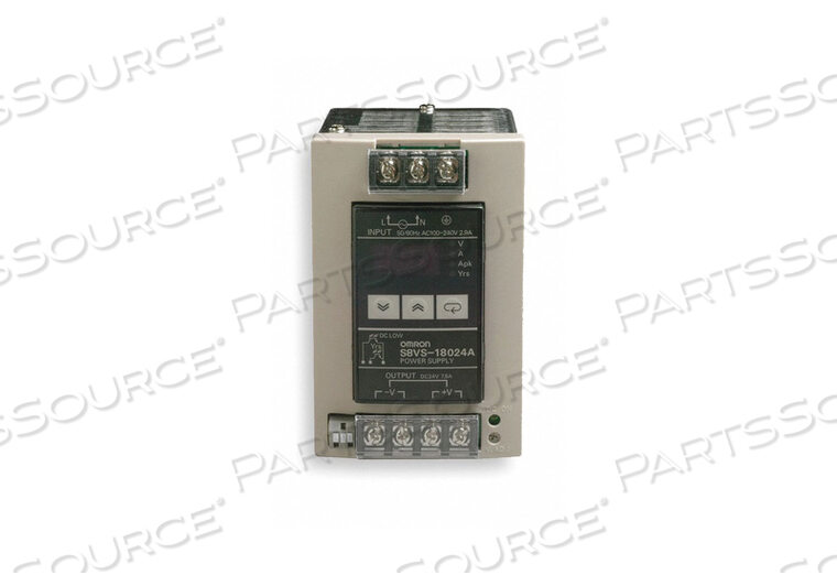 OEM#: S8VS-18024ADC БЛОК ПИТАНИЯ 24 В ПОСТОЯННОГО ТОКА 7,5 А 50/60 Гц от Omron - Electronic Division