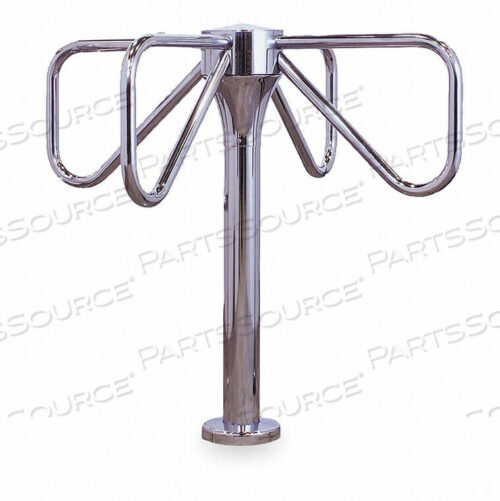 OEM#: 1001-M4-ARM ТУРНИКЕТ ТОЛЬКО ПРОТИВ ЧАСОВОЙ СТРЕЛКИ - ЗЕРКАЛЬНЫЙ ХРОМ от Turnstile Security Systems Inc.