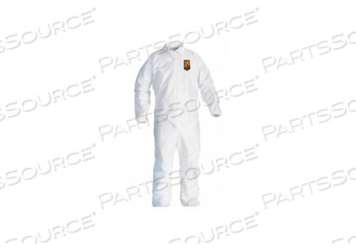 OEM#: 44312КОМБИНЕЗОН С ВОРОТНИКОМ ЭЛАСТИЧНЫЙ БЕЛЫЙ M PK25 от KleenGuard