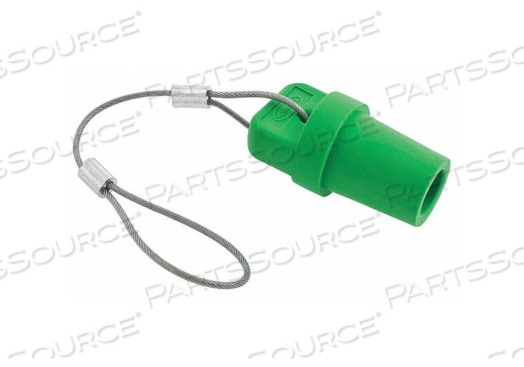 OEM#: HBLMCAPGNCAP ЗЕЛЕНЫЙ 300/400 AMP MALE SINGLE POLE от Hubbell Incorporated, Wiring Device-Kellums