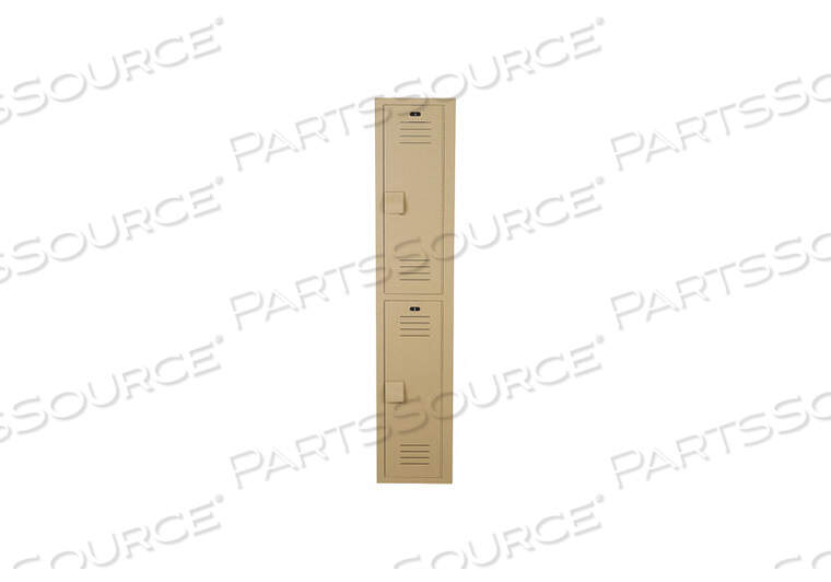 OEM#: LK1218722HV-202ПЛАСТИКОВЫЙ ШКАФЧИК LENOX ДВУХЪЯРУСНЫЙ, ШИРИНА 1, 12X18X36 - БЕЖЕВЫЙ от Bradley Corporation