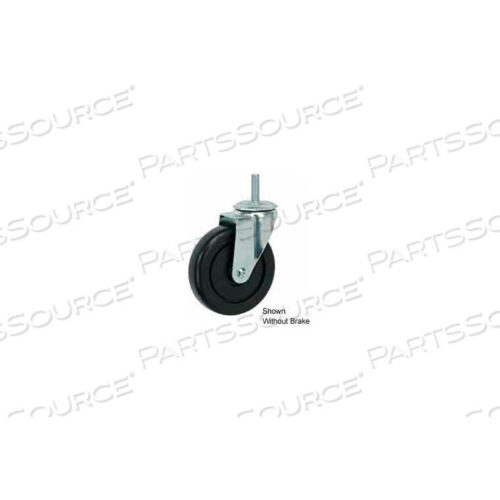 OEM#: G493-4RBSШАРНИРНЫЙ КОЛЕСО С РЕЗЬБОВЫМ ШТОКОМ 4 TPR С ТОРМОЗОМ от Faultless Caster