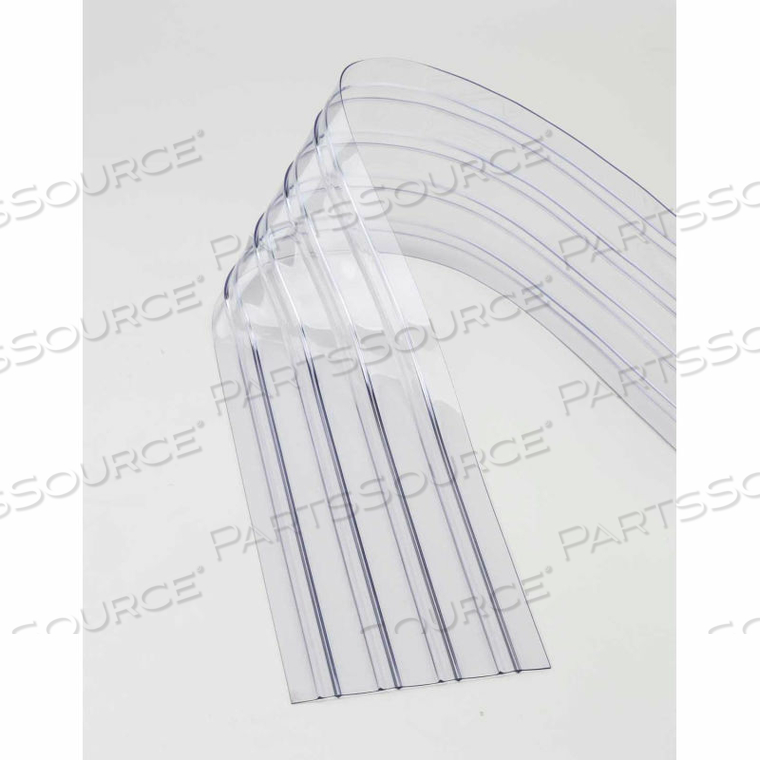 OEM#: 000-786CP19ЗАМЕНА 12 X 12 УСТОЙЧИВАЯ К ЦАРАПИНАМ РЕБРИСТАЯ ПРОЗРАЧНАЯ ПОЛОСКА ДЛЯ ЛЕНТОВЫХ ШТОР от TMI, LLC