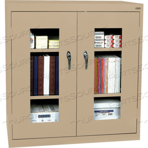 ШКАФ ДЛЯ СТОЛЕШНИЦЫ С ПРОЗРАЧНЫМ ВИДОМ CA2V362442 - 36X24X42, ПЕСОЧНЫЙ