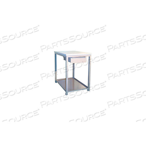 OEM#: SD23B94-BL24 X 36 X 30 DRAWER / SHELF SHOP STAND - MAPLE - BLUE by Built Rite Br