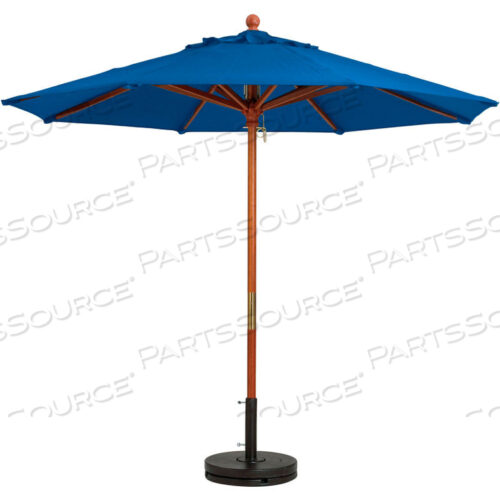 OEM#: 989497317 ДЕРЕВЯННЫЙ УЛИЧНЫЙ ЗОНТ MARKET, СИНИЙ от Grosfillex