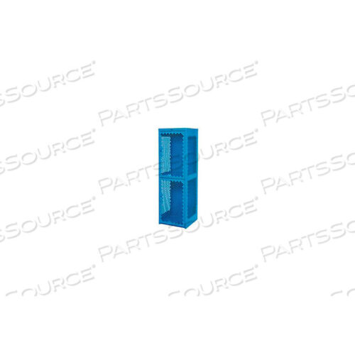 OEM#: DLCU-2424-1-PERFBLSINGLE TIER 1 DOOR HEAVY DUTY VENTED WELDED STEEL LOCKER 24X24X74, BLUE by Pucel Enterprises