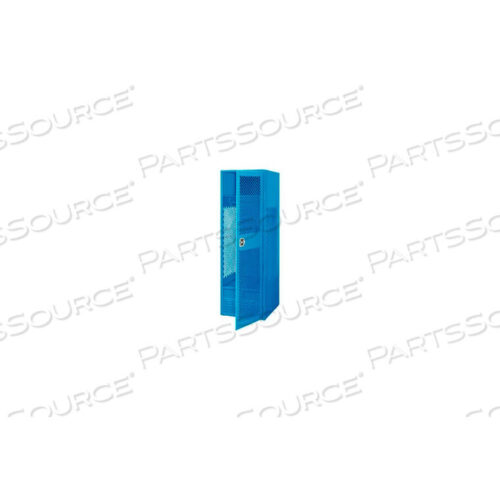 OEM#: GL-2472-18-DF-BLСВАРНОЙ СТАЛЬНОЙ ШКАФЧИК ДЛЯ ОХРАННОГО ОБОРУДОВАНИЯ С ДВЕРЦОЙ И НОЖНЫМ БЛОКИРОВКОЙ, 24WX18DX72H, СИНИЙ от Pucel Enterprises