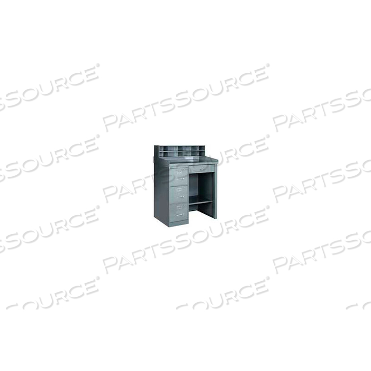 OEM#: FCD-2839BLСТОЛ ДЛЯ ТОРГОВЛИ FCD-2839 - 4 ЯЩИКА И ПОЛКА 39 Ш X 28 Г 53-1/2 В - СИНИЙ от Pucel Enterprises