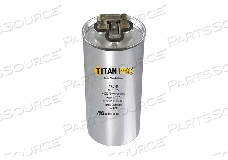 OEM#: TRCFD4575MOTOR DUAL RUN CAP 45/7.5 MFD 370-440 В от Titan Pro