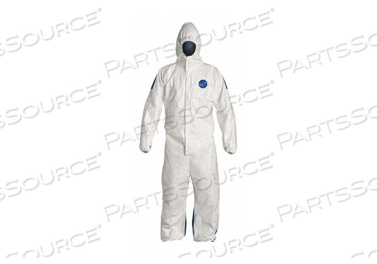 OEM#: TD127SWB3X0025CMКОМБИНЕЗОН С КАПЮШОНОМ БЕЛЫЙ/СИНИЙ 3XL PK25 от DuPont