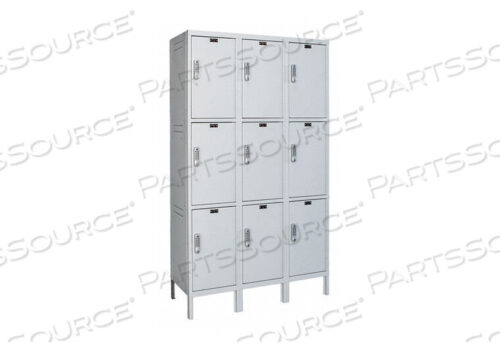 OEM#: UELBP3518-3PLШКАФ ДЛЯ ГАРДЕРОБНОЙ ОДЕЖДЫ, ШИРИНА 3, 3 ЯРУСА, СЕРЫЙ, от Hallowell