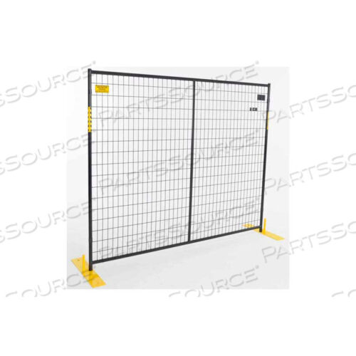 OEM#: RF 10005 - 8PERIMETER PATROL СВАРНОЙ СТАЛЬНОЙ ОГРАЖДЕНИЕ С ПОРОШКОВЫМ ПОКРЫТИЕМ - КОМПЛЕКТ ИЗ 8 ПАНЕЛЕЙ от Jewett Cameron Companies