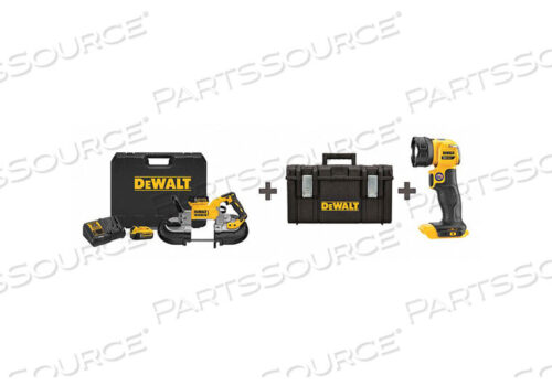 OEM#: DCS374P2 DWST08203H DCL040КОМПЛЕКТ БЕСПРОВОДНОЙ КОМПЛЕКТ С ПОДСВЕТКОЙ ДЛЯ ЛЕНТОЧНОЙ ПИЛЫ от DeWalt