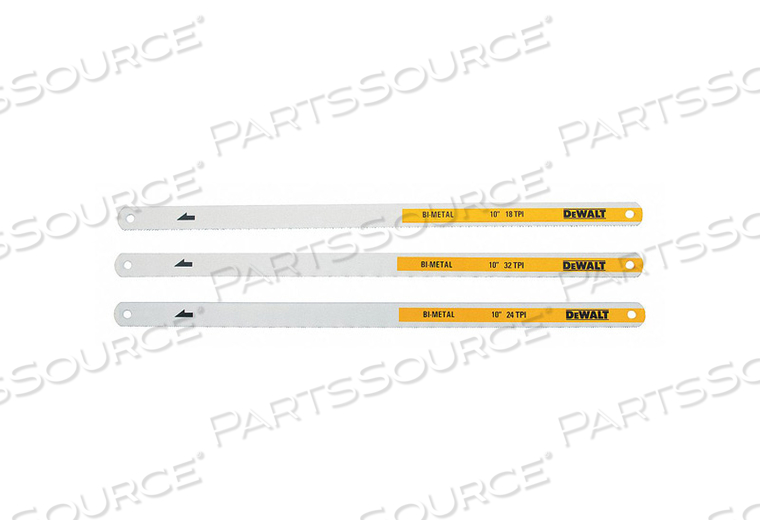 OEM#: DWHT20555БИМЕТАЛЛИЧЕСКОЕ НОЖОВОЧНОЕ ПОЛОТНО 10 PK3 от DeWalt