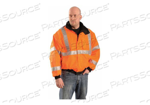 OEM#: LUX-TJBJ-O4XКУРТКА СВЕТОДИОДНОЙ ЗАЩИТЫ 4XL ОРАНЖЕВАЯ УНИСЕКС от Occunomix