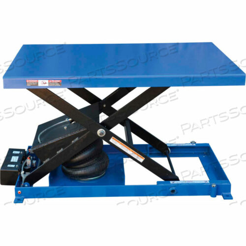 OEM#: ABLT-1000 Подъемный стол с ножничным механизмом и воздушной подушкой 48 X 32, грузоподъемность 1000 фунтов, от Vestil Manufacturing Corp.