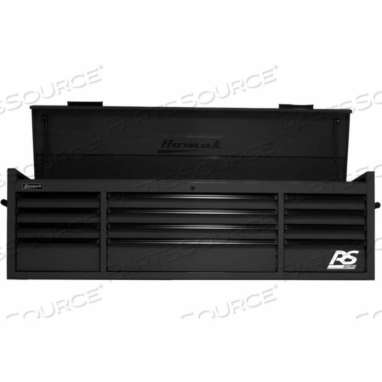 OEM#: BK02072120RS PRO SERIES 71-1/2W X 23-1/2D X 23-3/8H 12 ЯЩИКОВ ЧЕРНЫЙ ИНСТРУМЕНТАЛЬНЫЙ ЯЩИК от Homak Manufacturing