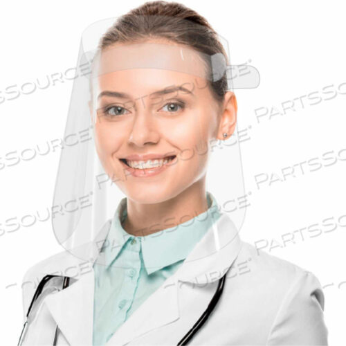 ОДНОРАЗОВЫЙ ПОЛНОЛИЦЕВОЙ ЩИТОК, БЕЗ ПЕНЫ, ОКНО 9 X 7, 50 ШТ./КОРОБКА