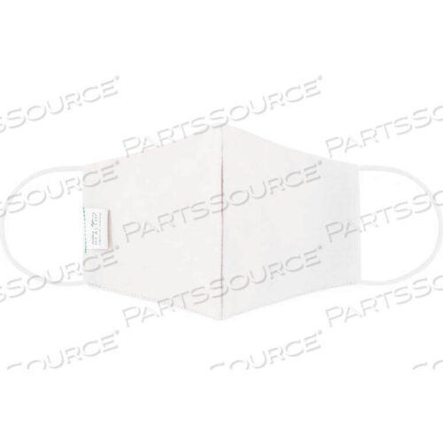 OEM#: 1C38092МАСЛЕННАЯ МАСКА ДЛЯ ЛИЦА, МНОГОРАЗОВАЯ/СТИРАЕМАЯ, 2-СЛОЙНАЯ КОНТУРНАЯ, БЕЛАЯ, БОЛЬШАЯ, 10/УПАКЕТ от Westpoint Home LLC