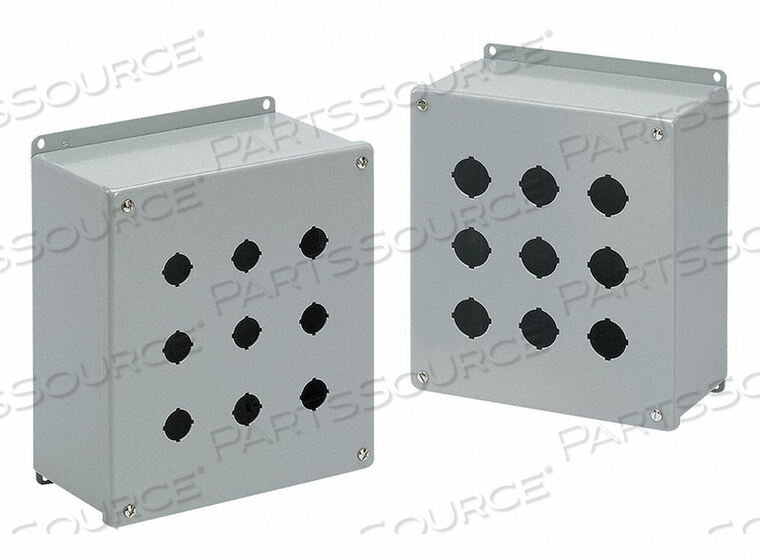 OEM#: E3PBXPUSH BUTTON ENCL, EXTRA DEEP, 3PB X 30.5MM от Hoffman