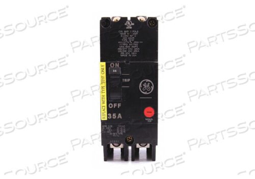 OEM#: TEYF235АВТОМАТИЧЕСКИЙ ВЫКЛЮЧАТЕЛЬ 35A 2P TEY 277/480VAC от General Electric Company