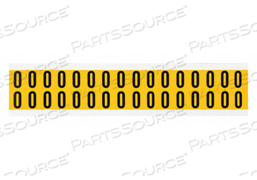 OEM#: 1520-OLETTER LABEL O 3/4IN.HX9/16IN.W VINYL от Brady Americas