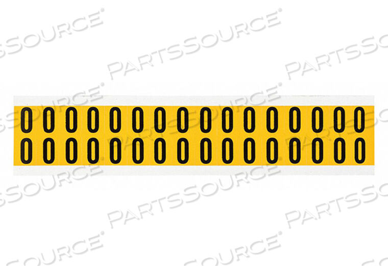 OEM#: 1520-OLETTER LABEL O 3/4IN.HX9/16IN.W VINYL от Brady Americas