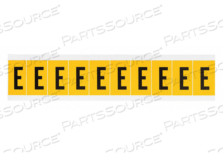 OEM#: 1530-ELETTER LABEL E 1-1/2IN.HX7/8IN.W от Brady Americas