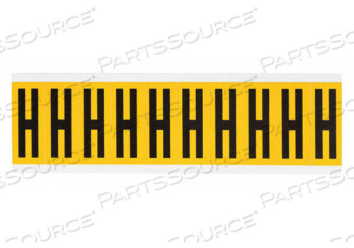 OEM#: 1534-HLETTER LABEL H 2-1/4IN.HX7/8IN.W от Brady Americas