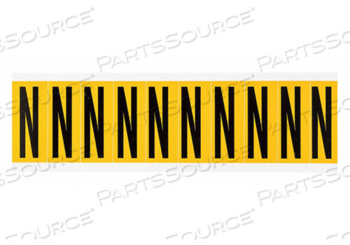 OEM#: 1534-NБУКВА N 2-1/4IN.HX7/8IN.W ВИНИЛ от Brady Americas