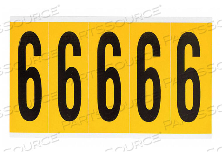 OEM#: 1560-9ЭТИКЕТКА С НОМЕРОМ 9 5IN.HX1-3/4IN.W VINYL от Brady Americas