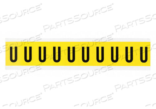 OEM#: 3430-ULEBERT LABEL U 1-1/2IN.HX7/8IN.W VINYL от Brady Americas