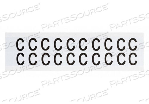 OEM#: 9712-CLETTER LABEL C 3/4IN.HX21/32IN.W VINYL от Brady Americas