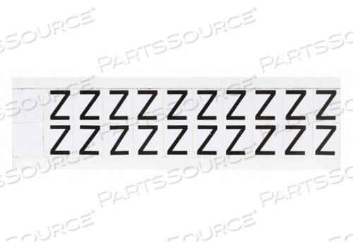 OEM#: 9712-ZLETTER LABEL Z 3/4IN.HX21/32IN.W VINYL от Brady Americas