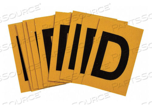OEM#: 5920-DБУКВА ЭТИКЕТКИ D 1-1/2IN.HX1IN.W PK25 от Brady Americas