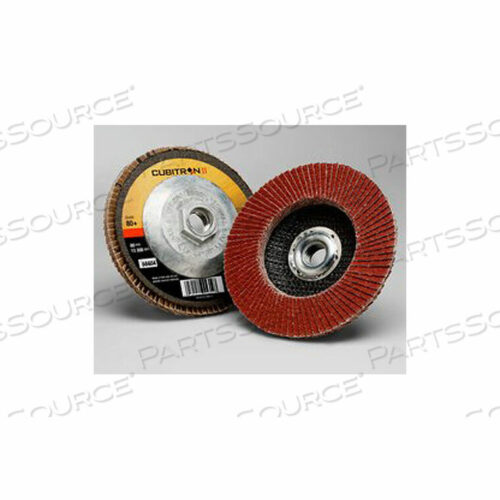 OEM#: 60440273419CUBITRON II FLAP DISC 967A 4-1/2 X 7/8 60 GRIT КЕРАМИЧЕСКОЕ ЗЕРНО ТИП 27 WHEEL от 3M Consumer