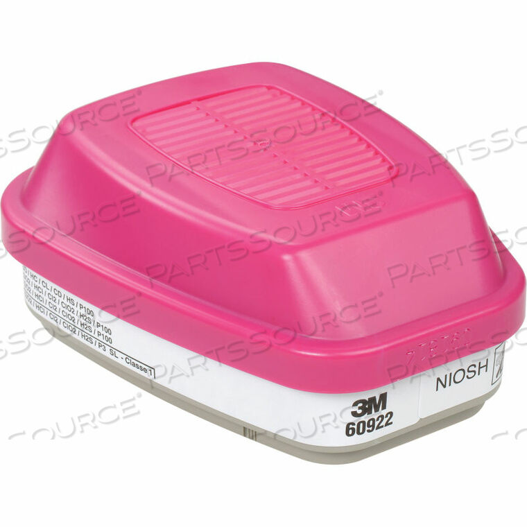 OEM#: 700012616560922 КАРТРИДЖ/ФИЛЬТР ДЛЯ КИСЛОТНОГО ГАЗА, P100, 2/ПАКЕТ от 3M Consumer