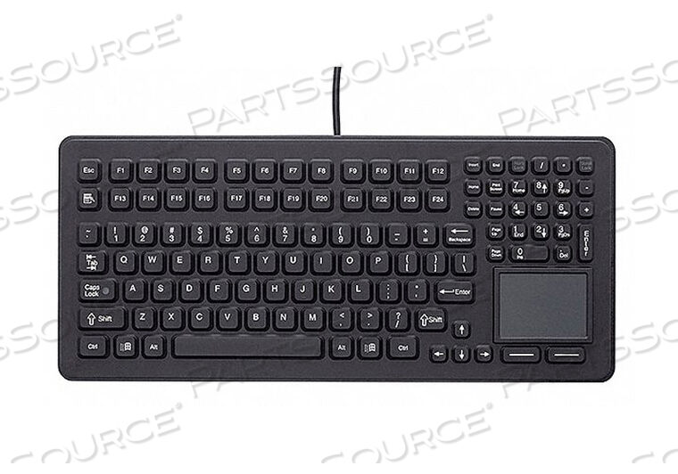 OEM#: DU-5K-TP2-USBПОЛНОРАЗМЕРНАЯ ЗАЩИЩЕННАЯ КЛАВИАТУРА С СЕНСОРНОЙ ПАНЕЛЬЮ от iKey