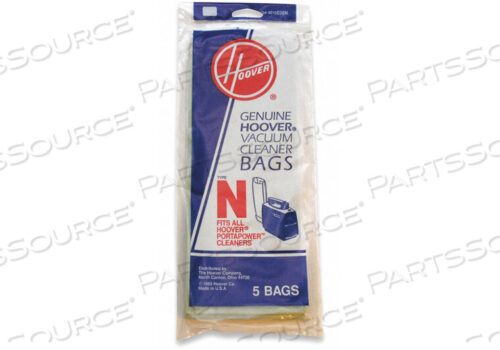 OEM#: 4010038NСМЕННЫЙ МЕШОК ТИП N - 5 УПАКОВКА от Hoover