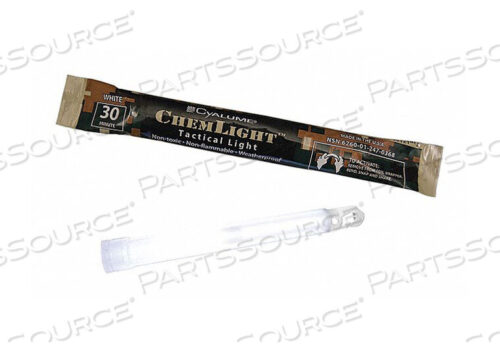 OEM#: 9-03680LIGHTSTICK WHITE 1/2 HR. 6 IN L PK10 от Cyalume Technologies