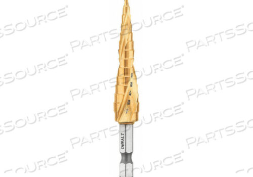 OEM#: DWA1783IRIMPACT СТУПЕНЧАТОЕ СВЕРЛО 13 РАЗМЕРОВ 1/8-1/2 ДЮЙМА от DeWalt