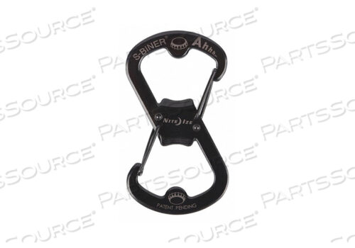 OEM#: SBO-03-01S-BINER КЛЮЧЕВОЙ ЗАЖИМ МАТОВЫЙ 1-11/16 ДЮЙМА ЧЕРНЫЙ от Nite Ize