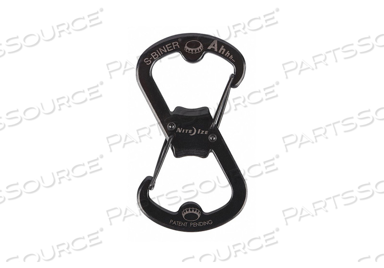 OEM#: SBO-03-01S-BINER КЛЮЧЕВОЙ ЗАЖИМ МАТОВЫЙ 1-11/16 ДЮЙМА ЧЕРНЫЙ от Nite Ize