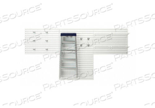 OEM#: FWS-4812-12WB2SLATWALL KIT 36 H 96 W БЕЛЫЙ от Flow Wall