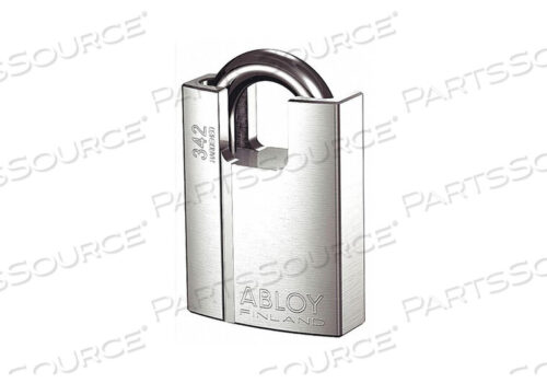 OEM#: PL342B-KDKEYED PADLOCK 1 В ПРЯМОУГОЛЬНИКЕ СЕРЕБРИСТОГО ЦВЕТА от Abloy