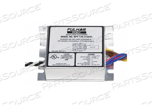 OEM#: NPY-120-218-CFLCFL BALLAST RAPID CFL LAMPS 0.55A by Fulham