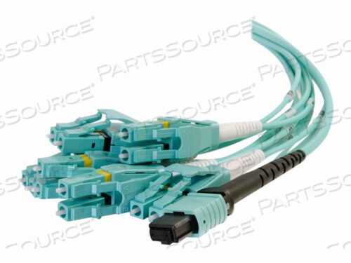 2M MPO/MTP TO 6DX OM4 LC MM FIBER-A